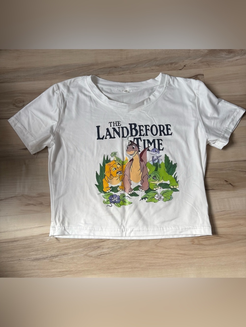The Land Before Time Graphic Crop Tee